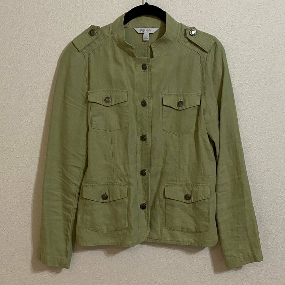 100% linen jacket - Brand Relativity size small